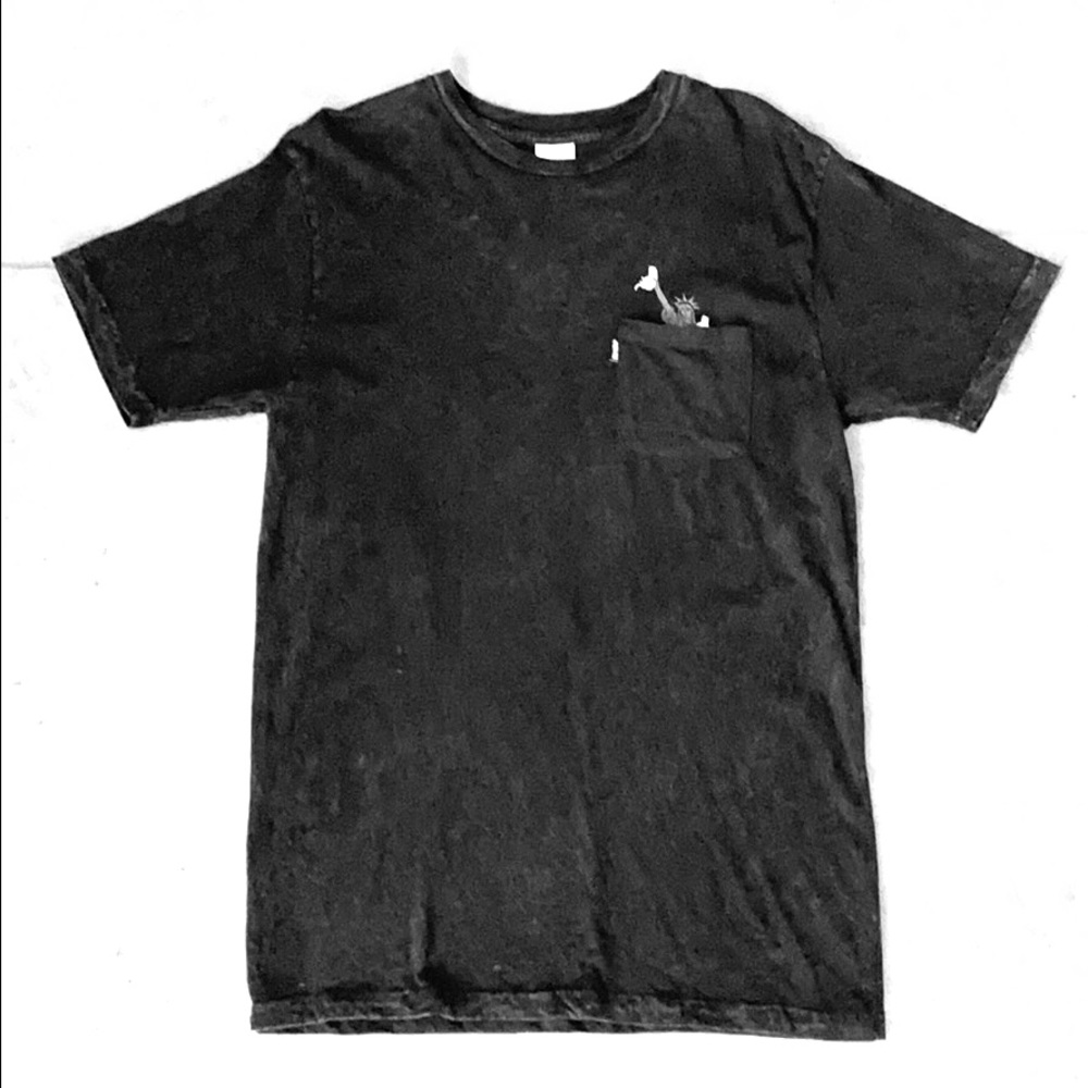 Rip n Dip Distressed Pocket Tee